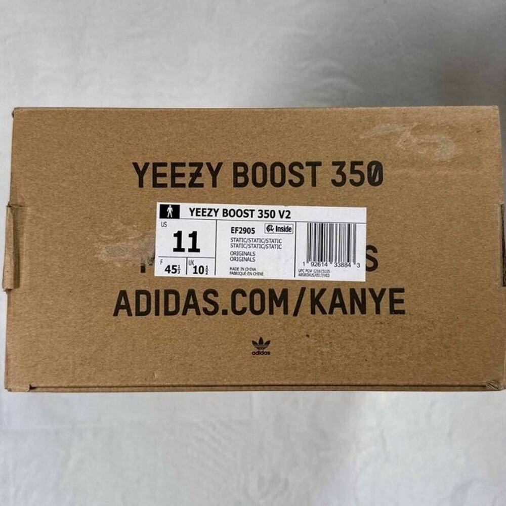 Yeezy Boost 350 V2 “Static Non-Reflective” | EF2905 | 11M | OG All - Picture 8 of 8